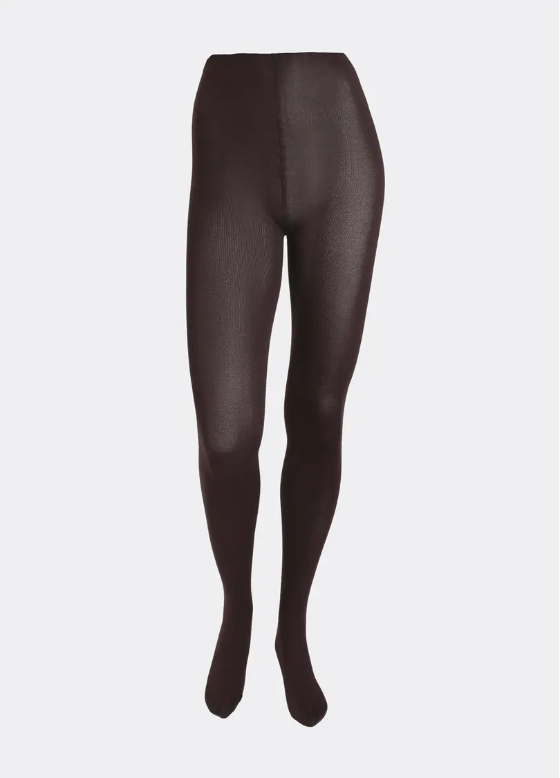 Колготки з бавовни ELITE COTTON 350 chocolate (коричневий)