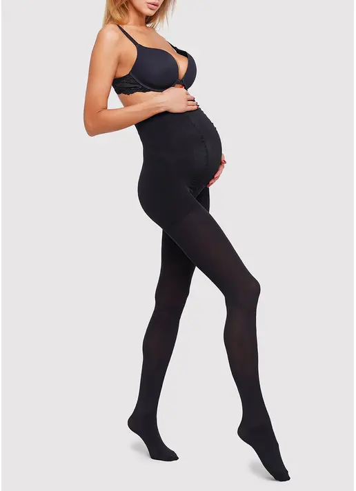 Колготки з шортиками для вагітних Mama 60 den (nero)