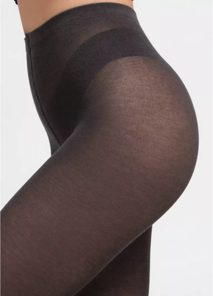 Бавовняні колготки MICROCOTTON 100 grey (сірий)