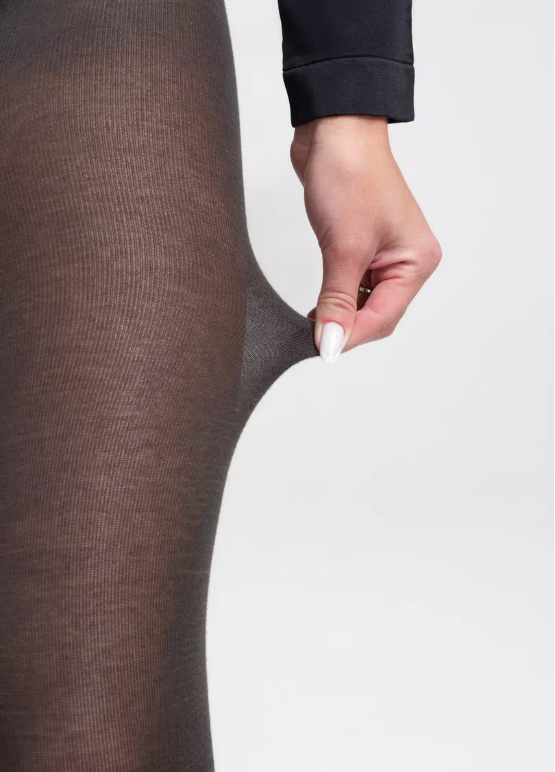 Бавовняні колготки MICROCOTTON 100 grey (сірий)