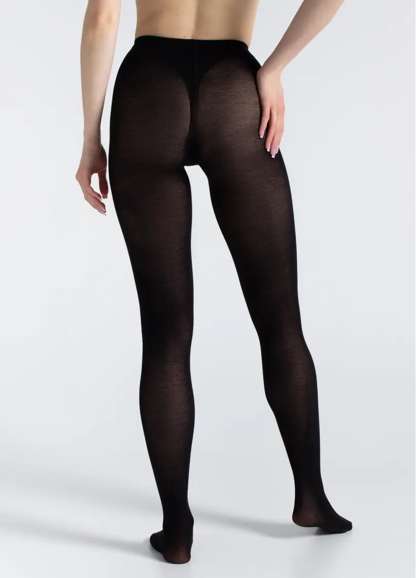 Бавовняні колготки MICROCOTTON 100 nero (чорний)