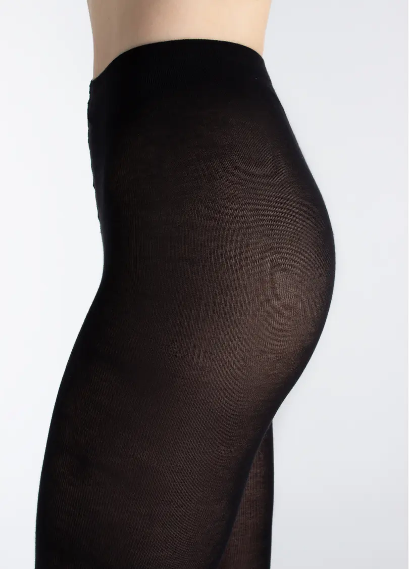Бавовняні колготки MICROCOTTON 100 nero (чорний)