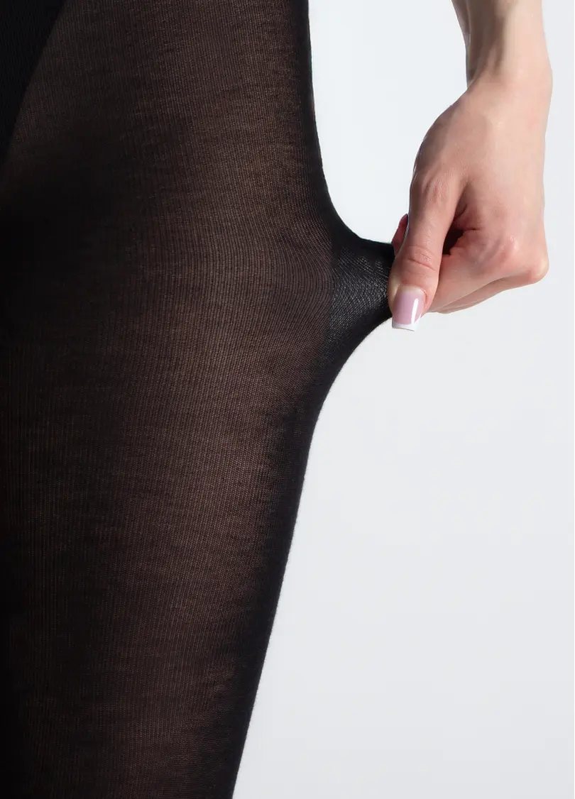 Бавовняні колготки MICROCOTTON 100 nero (чорний)