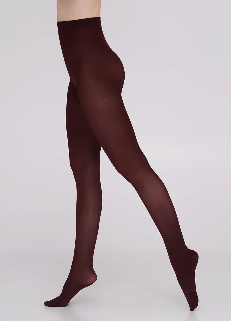 Колготки матові з мікрофібри Samba 40 den (marsala)