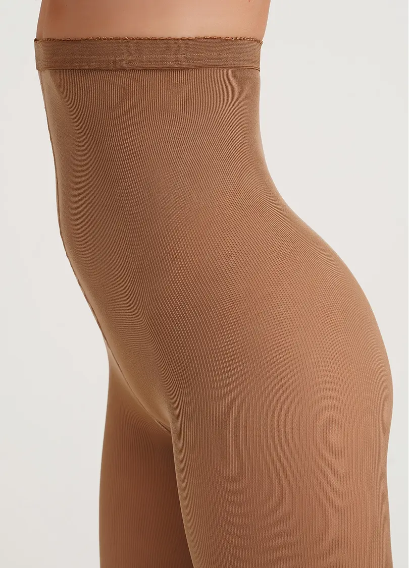 Колготки корегуючі з високою талією Talia Control 40 caramel (бежевий)