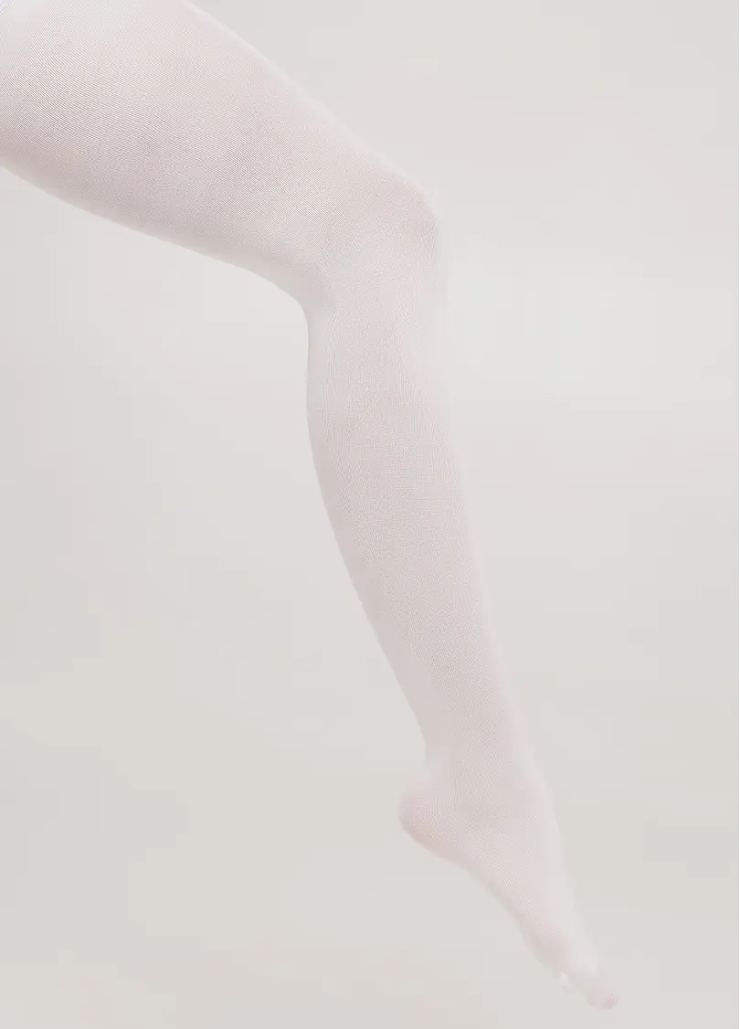 Дитячі теплі колготки BETTY 80 bianco (білий)