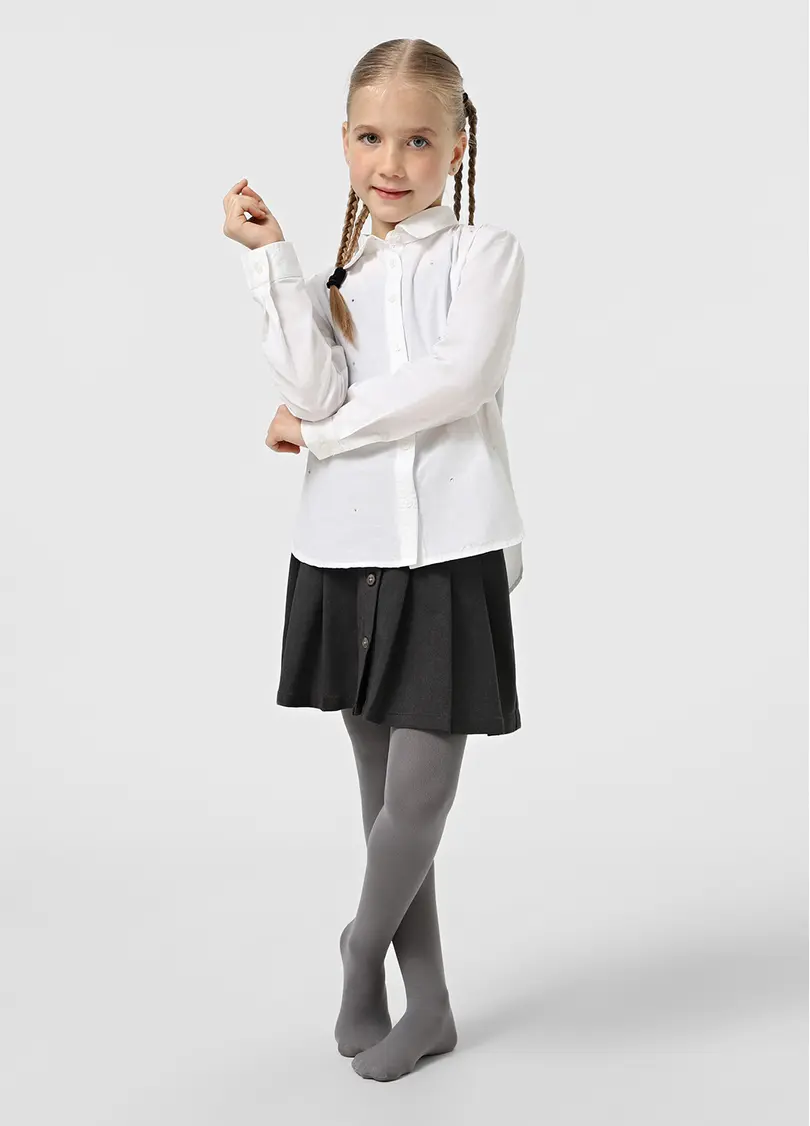Дитячі теплі колготки BETTY 80 grafite (сірий)