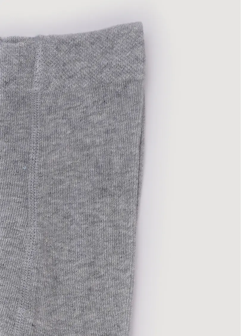 Бавовняні колготки для дітей меланж D025 JUNIOR CLASSIC MELANGE deep grey melange (сірий)