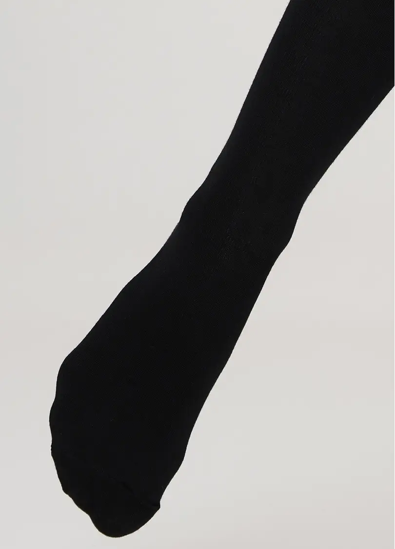 Дитячі бавовняні колготки D025 TEEN GIRL CLASSIC nero (чорний)