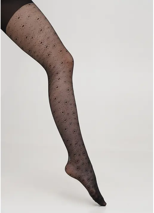 Капронові колготки дитячі з малюнком ELIZA 20 (6) nero (чорний)