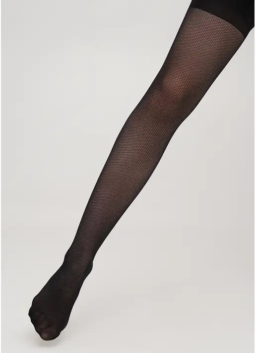 Дитячі колготки в сіточку HANNA 40 (1) nero (чорний)