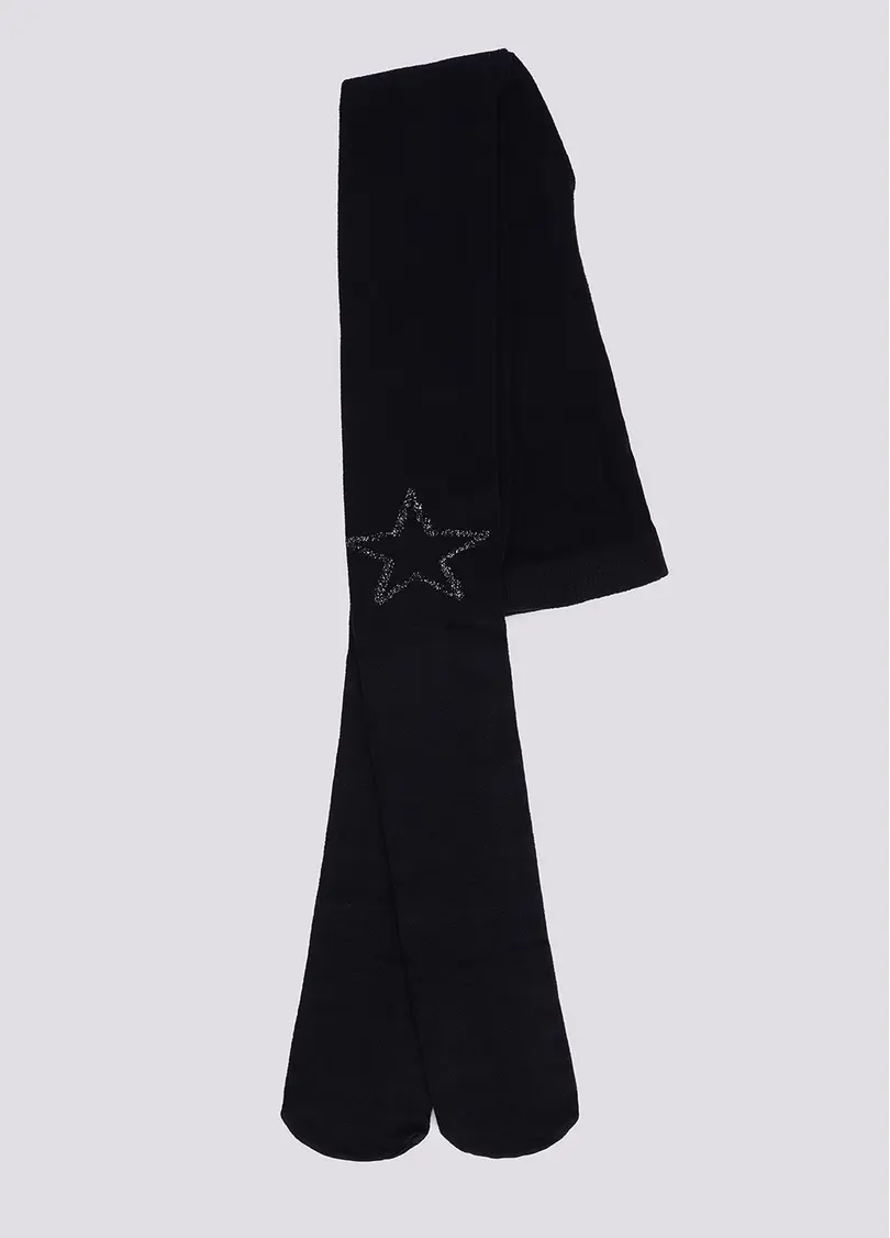 Дитячі колготки з зірками KERRY 80 (12) nero (чорний)