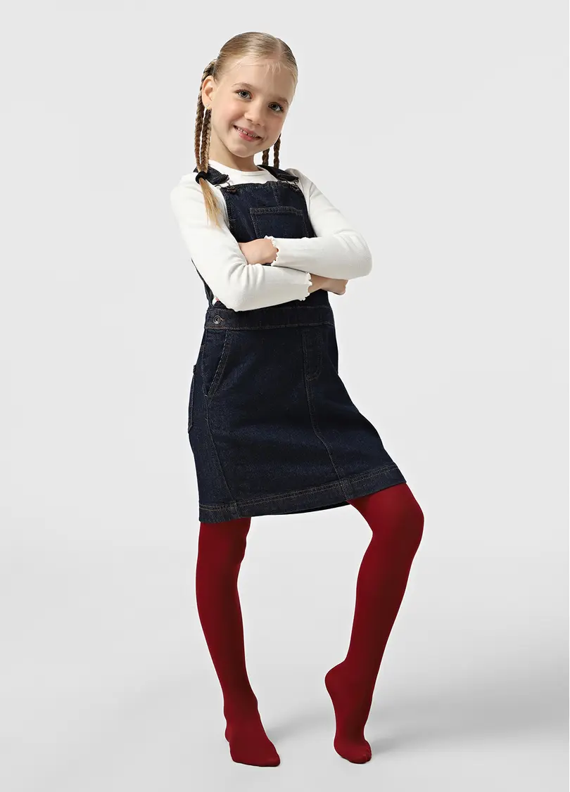 Дитячі колготки KETTY 40 granato (бордовий)