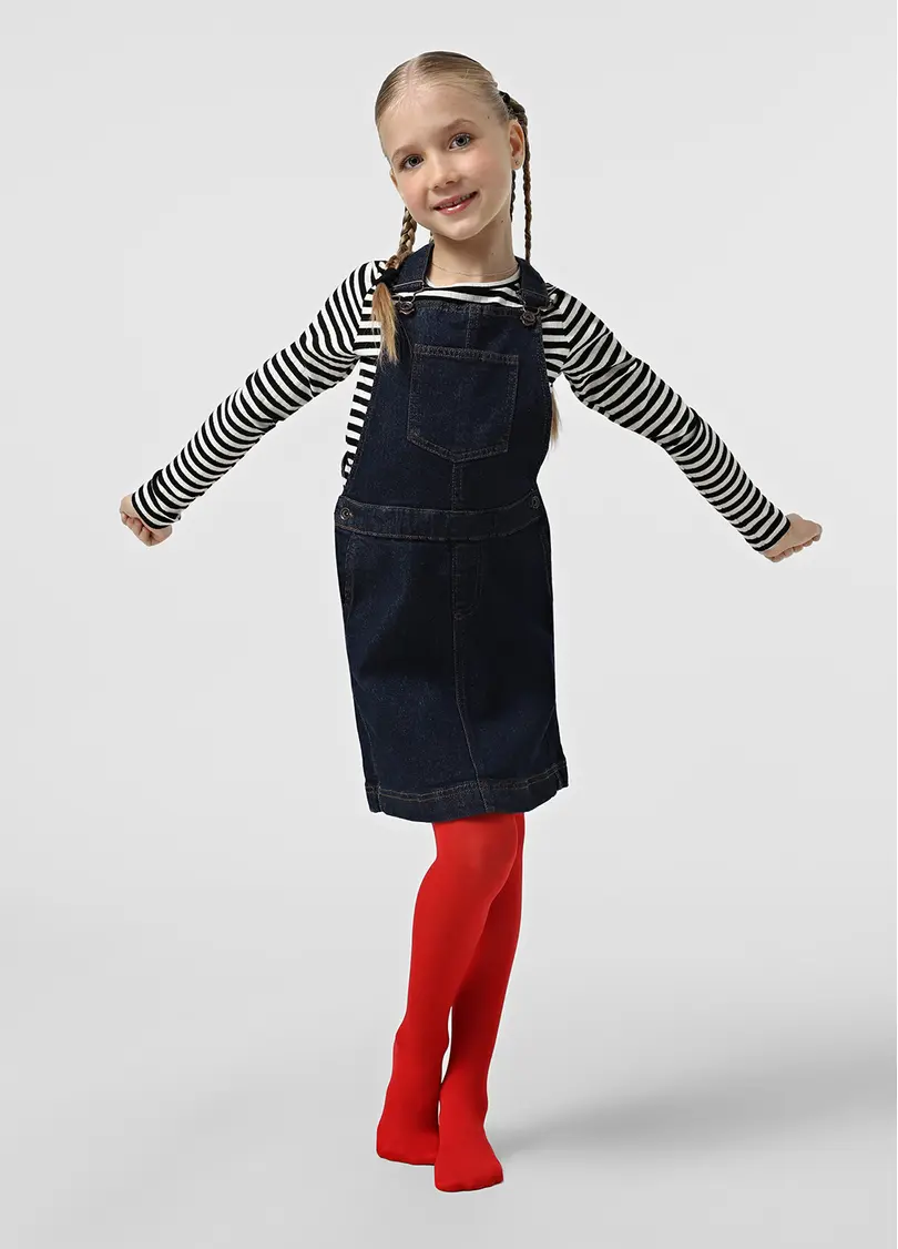 Дитячі колготки KETTY 40 scarlet (червоний)