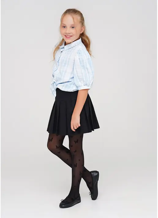 Дитячі колготки для дівчаток MILANA 40 (2) nero (чорний)