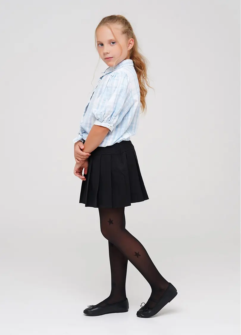 Капронові колготки для дівчаток MILANA 40 nero (чорний)