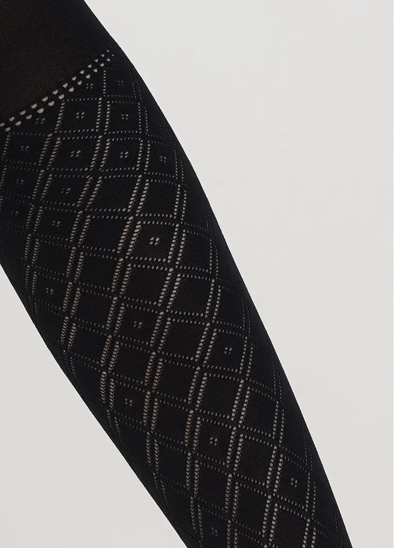 Дитячі колготки для дівчаток TRAISY KIDS 80 (4) nero (чорний)