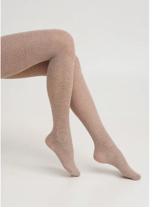Колготки м'які та теплі в сітку CASHMERE FASHION NET 120 (4) sand (бежевий) Колготки м'які та теплі в сітку CASHMERE FASHION NET 120 (4) sand (бежевий)