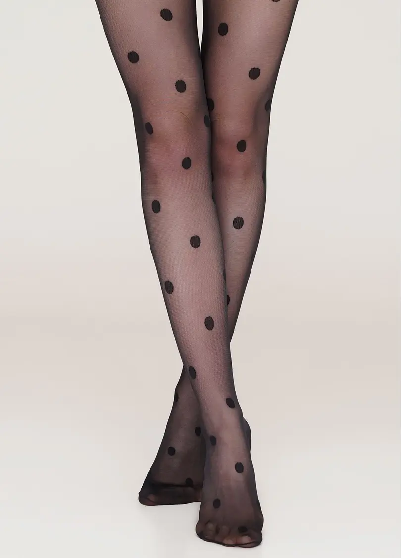 Колготки у великий горох Amalia 20 den model 11