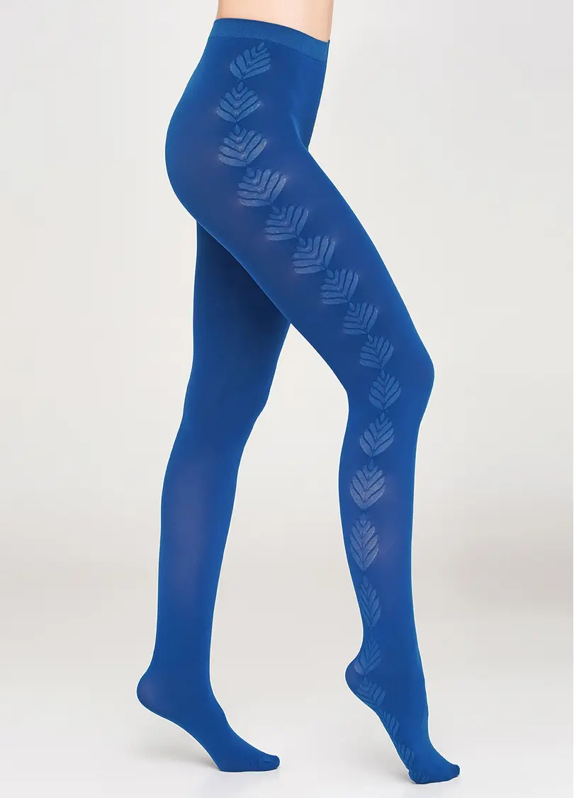 Теплі колготки з мікрофібри HELEN 70 (2) (navy peony)