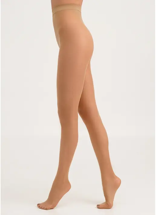 Колготки з ефектом мікросітки MESH 40 (1) daino (бежевий)