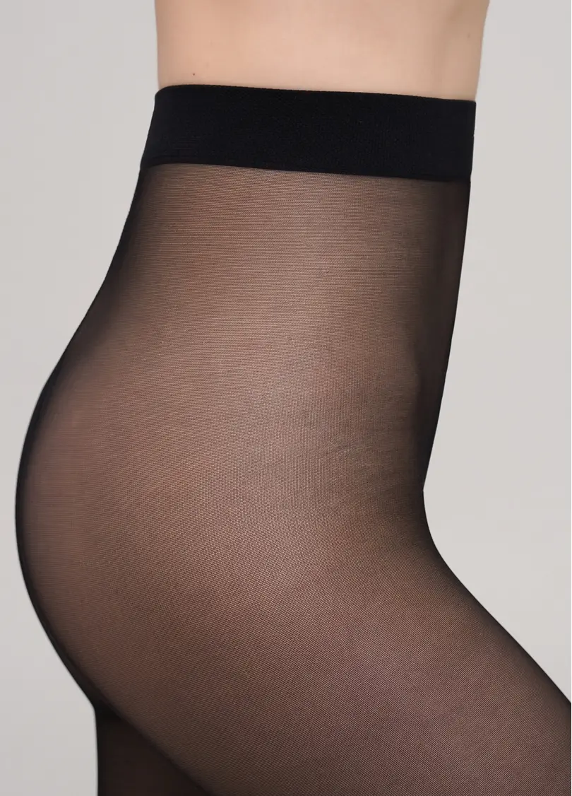 Колготи з імітацією панчіх Pari 60 den model 16 (nero)