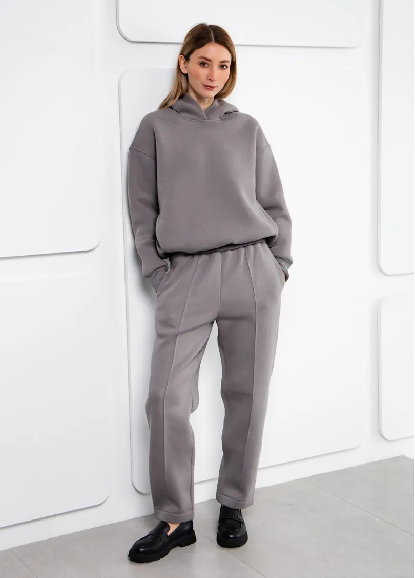 Комплект худі та штани SPORT STYLE 5818/170 steel grey (сірий)
