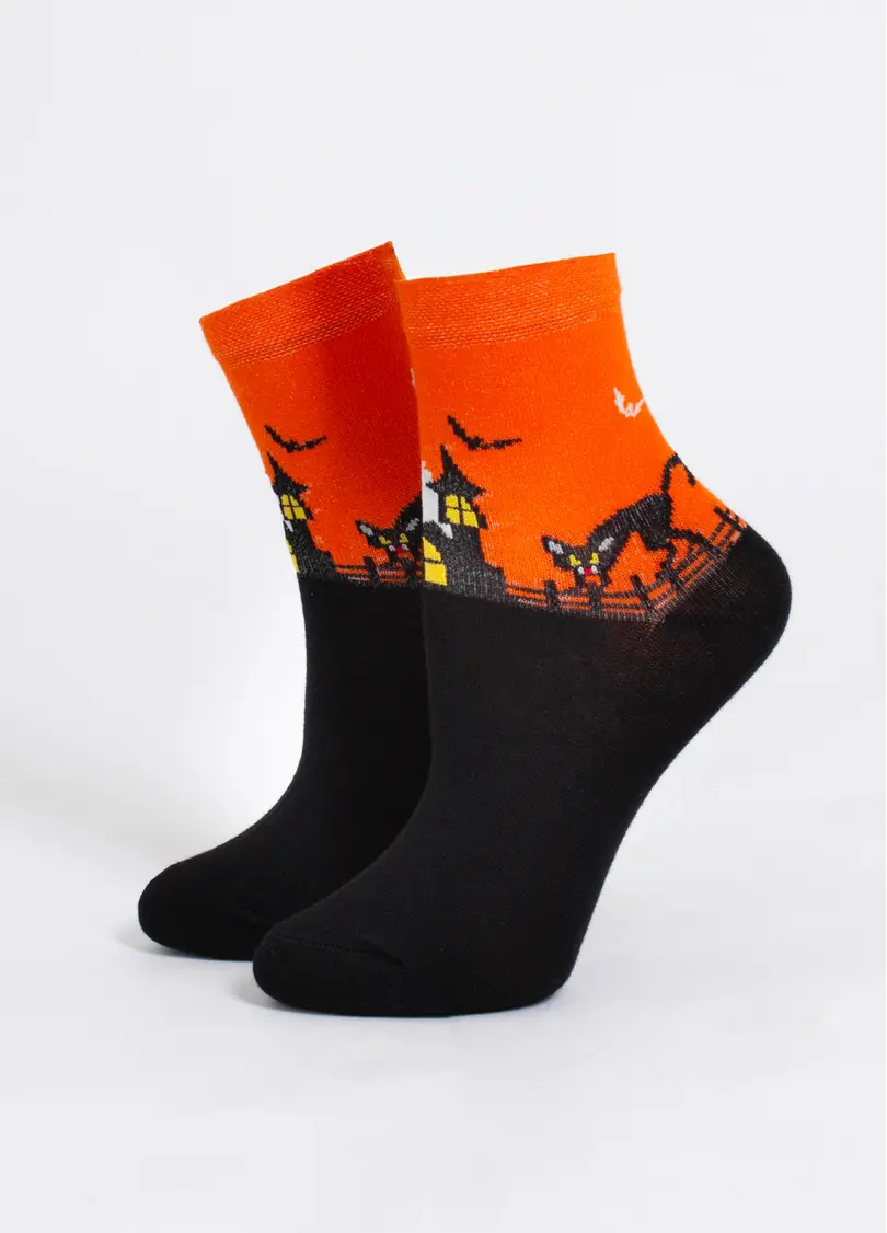 Дитячі шкарпетки Хелловін KS3 HALLOWEEN 2502 orange (помаранчевий)