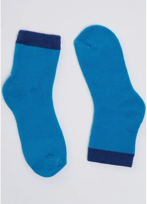 Дитячі шкарпетки махрові KS3 TERRY 013 enamel blue (блакитний)
