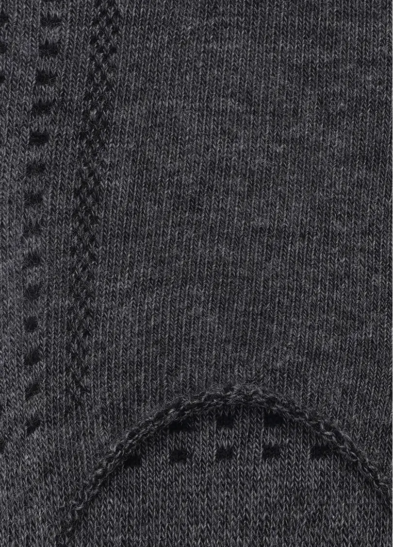 Чоловічі підслідники з махровими вставками MF1 TERRY CLASSIC [MFC / TeSk-cl] (FOOTIES-MFT 01) (темно-сірий)