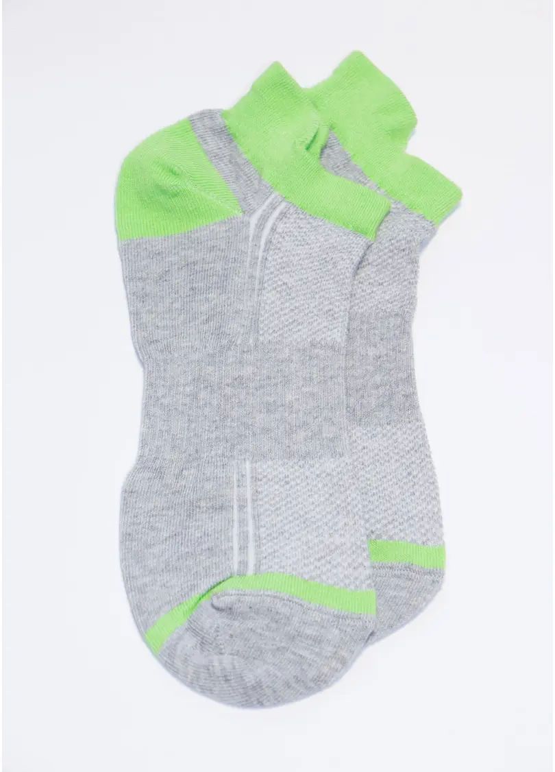 Чоловічі шкарпетки короткі MS1 SPORT 001 (M) [MS1M/Sp-001] dark grey melange (сірий)