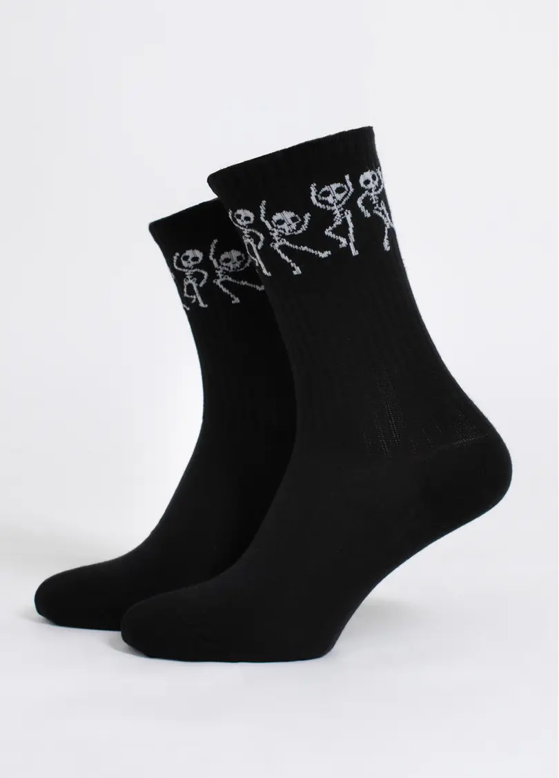 Чоловічі шкарпетки Хелловін MS3 HALLOWEEN STRONG 2502 black (чорний)