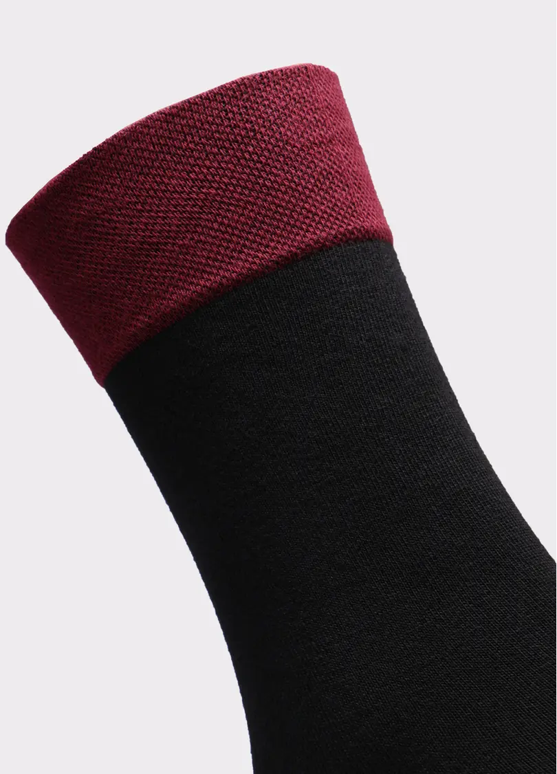 Чоловічі високі шкарпетки MS3 SOFT FASHION 059 (пак х2)