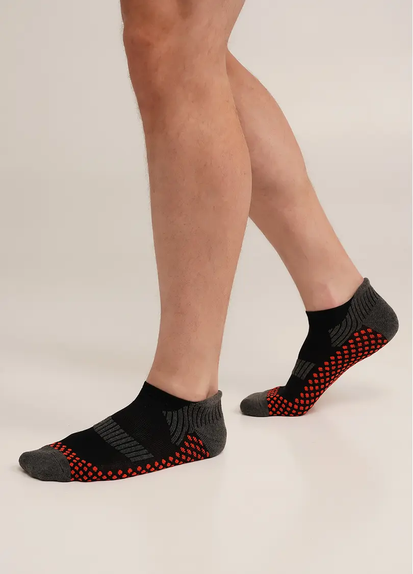 Трекінгові шкарпетки для спорту короткі унісекс US1 SPORT TREKKING black (чорний)