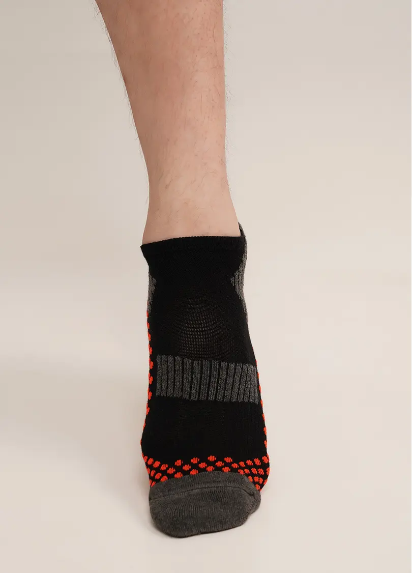 Трекінгові шкарпетки для спорту короткі унісекс US1 SPORT TREKKING black (чорний)