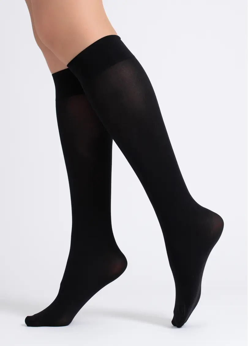 Гольфи COMFORT KNEE-HIGHS 60 GAMB nero (чорний)