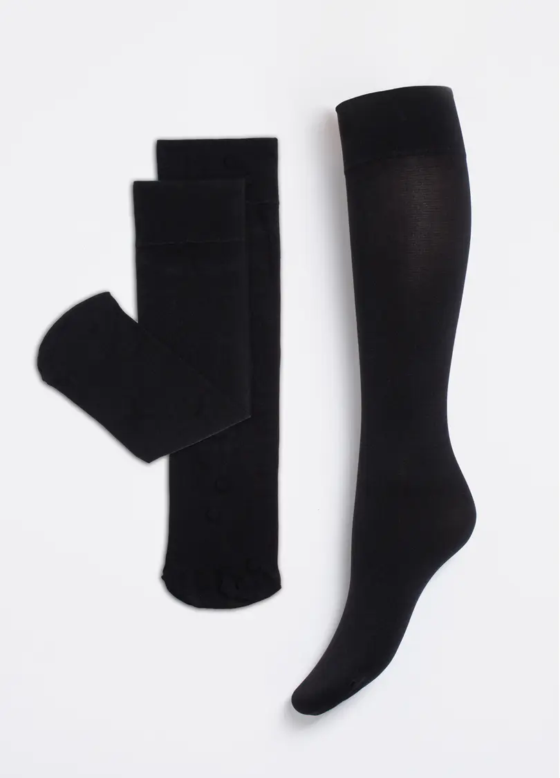 Гольфи COMFORT KNEE-HIGHS 60 GAMB nero (чорний)