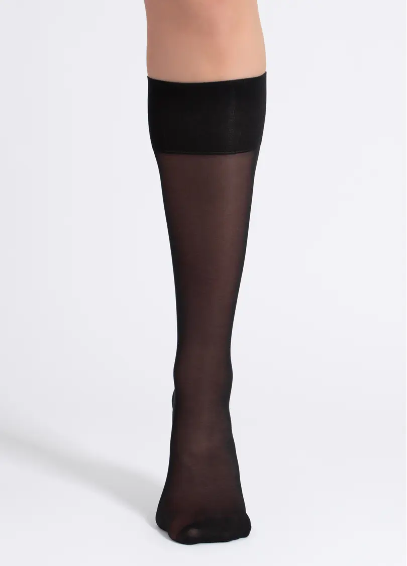 Матові гольфи SOFT MATT KNEE-HIGHS 40 GAMB nero (чорний)