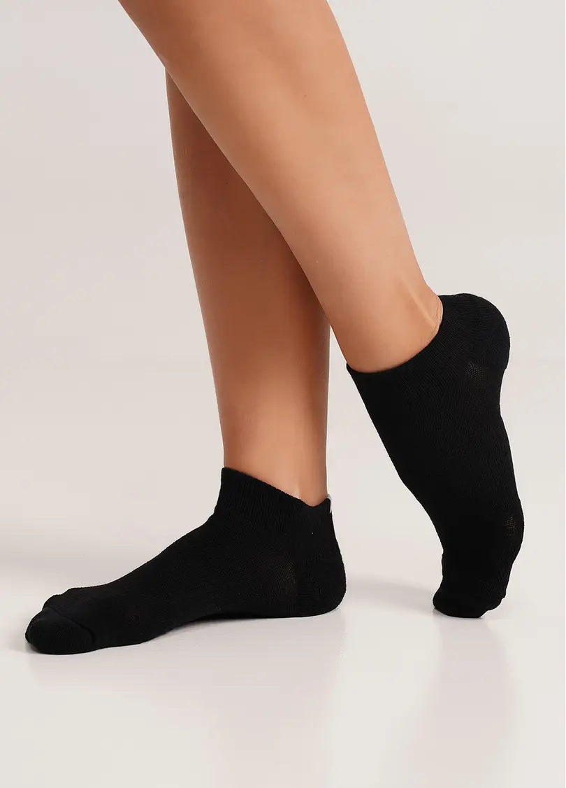 Трекінгові шкарпетки низькі унісекс US1 SHORT TREKKING black (чорний)
