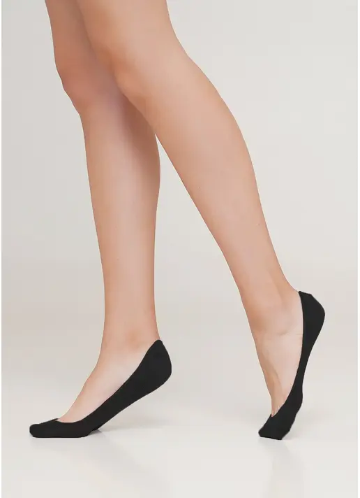 Жіночі підслідники з перфорацією WF1 BALLERINA COMFORT [WFP/SkR-cl] black (чорний)