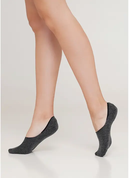 Жіночі бавовняні підслідники WF1 CLASSIC [WFC/Sk-cl] dark grey melange (сірий)
