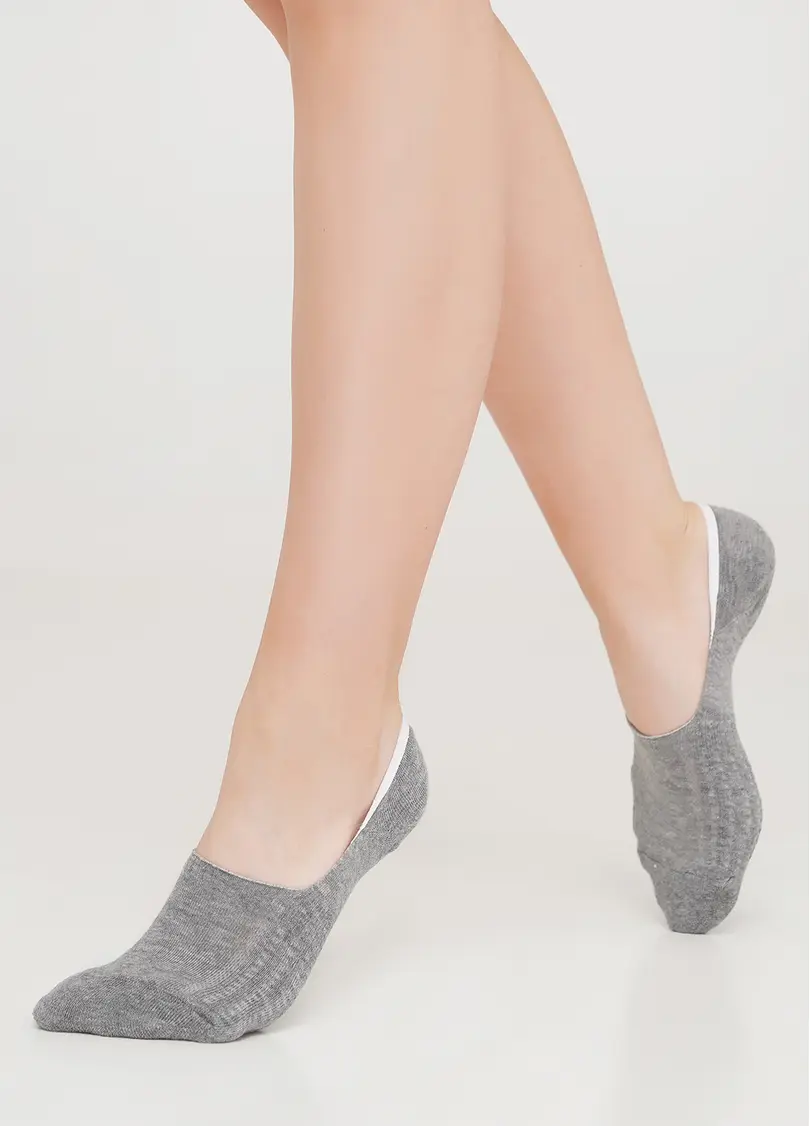 Сліди з махровими вставками WF1 TERRY CLASSIC (M) [WFM/TeSk-cl] light gray (сірий)