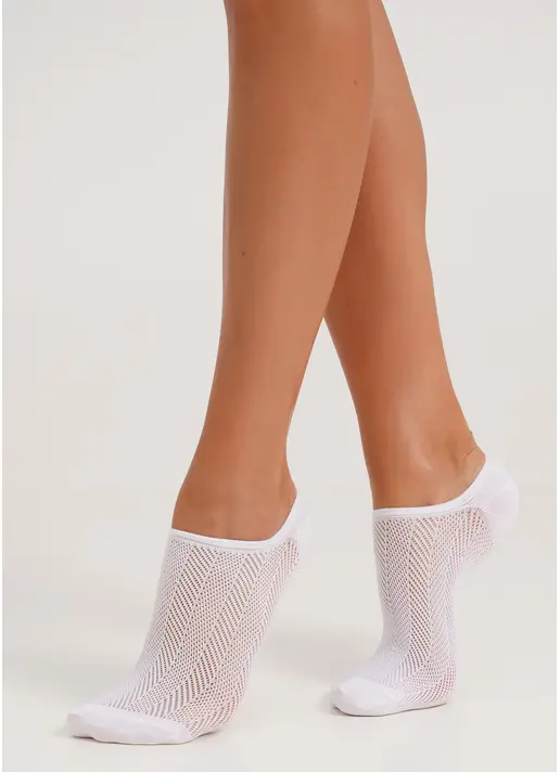 Короткі шкарпетки з поліаміду WS0 AIR PA 002 bianco (білий)