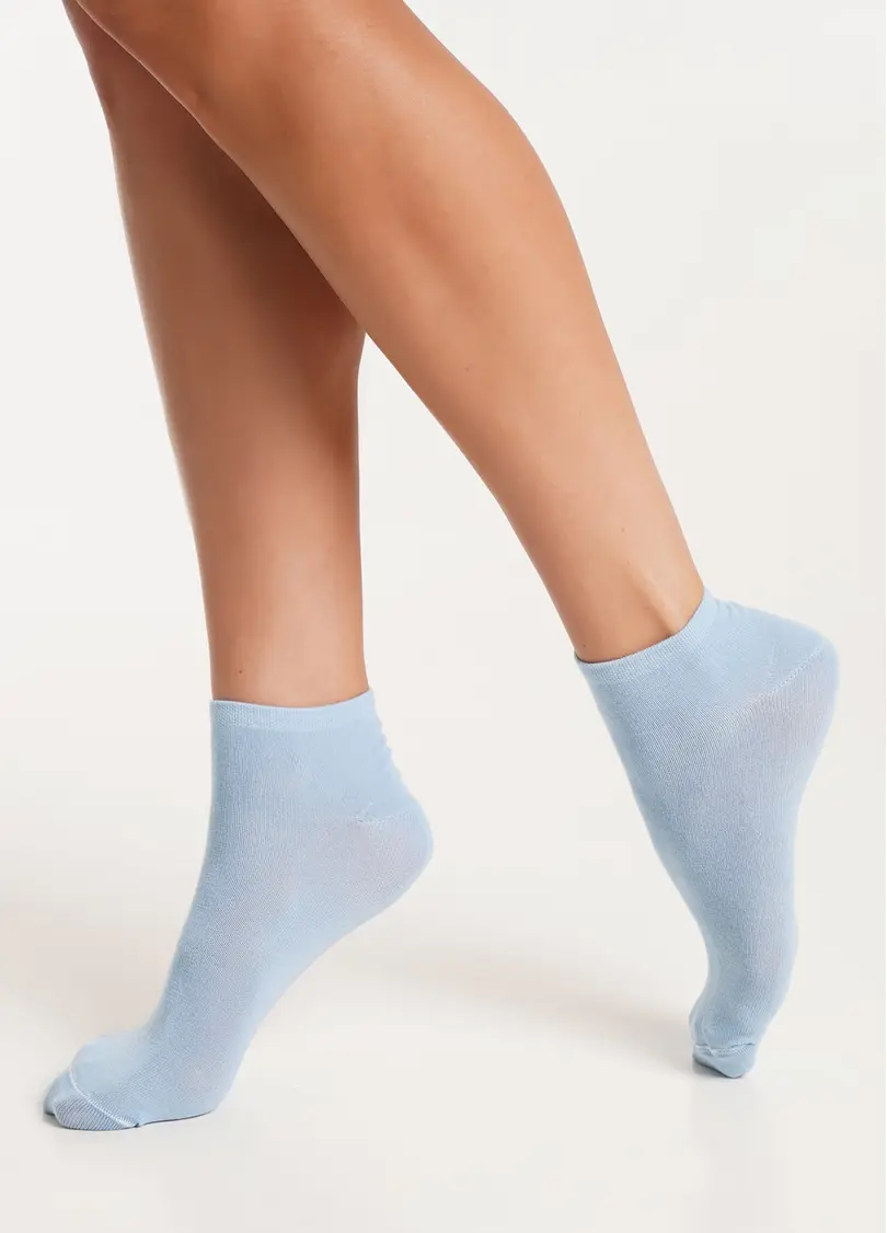 Короткі шкарпетки жіночі WS1 CLASSIC baby blue (блакитний)