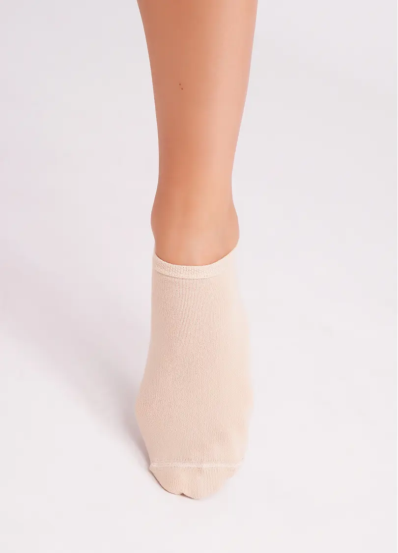 Жіночі короткі шкарпетки (2 пари) WS1 CLASSIC sand/blushing bride (бежевий/рожевий)