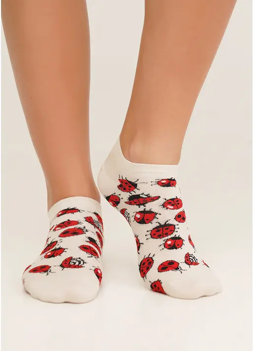 Шкарпетки з сонечками комплект з 2-х пар WS1 FASHION SET 2405 (пак х2) panna (бежевий) Шкарпетки з сонечками комплект з 2-х пар WS1 FASHION SET 2405 (пак х2) panna (бежевий)