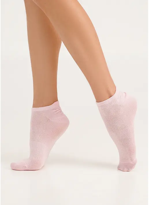 Короткі шкарпетки з високою п'ятою WS1 SUMMER SPORT 001 pearl (рожевий) Короткі шкарпетки з високою п'ятою WS1 SUMMER SPORT 001 pearl (рожевий)