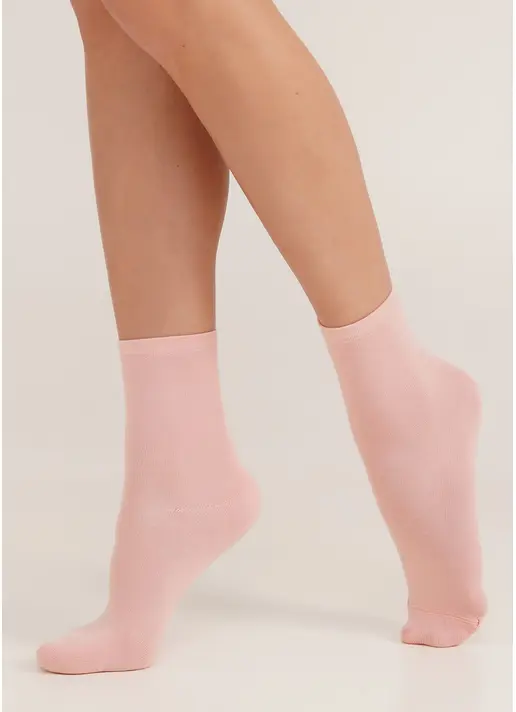 Шкарпетки з бавовни базові WS3 CLASSIC [WS3C-cl] geranium (рожевий)