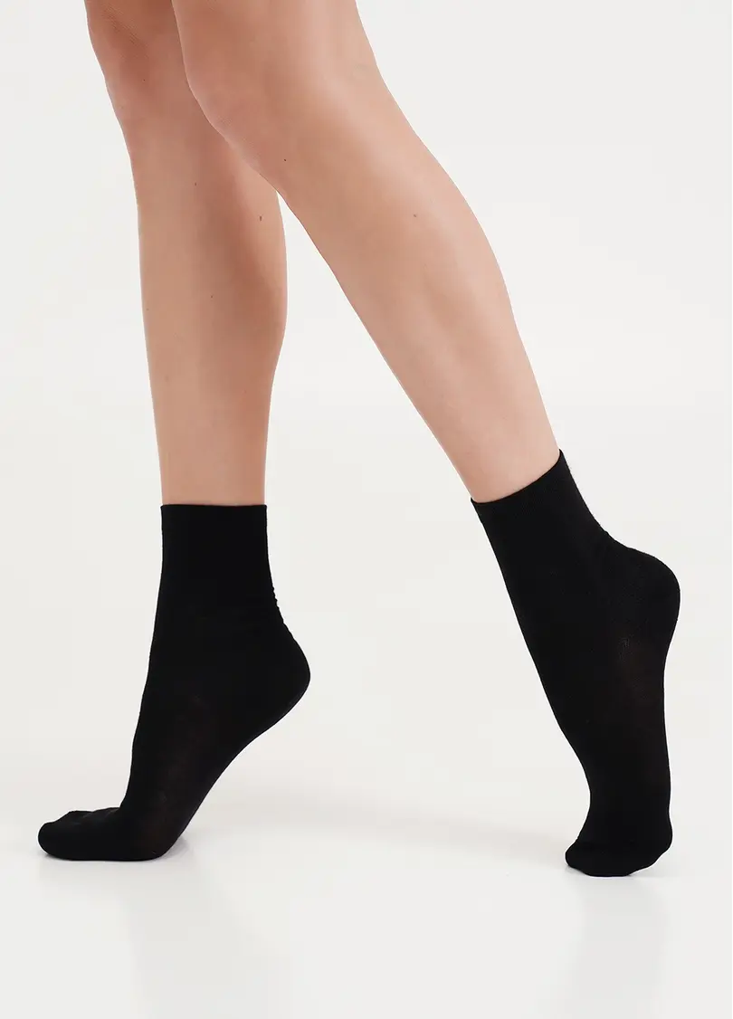 Шкарпетки жіночі (2 пари) WS3 CLASSIC black/black (чорний)