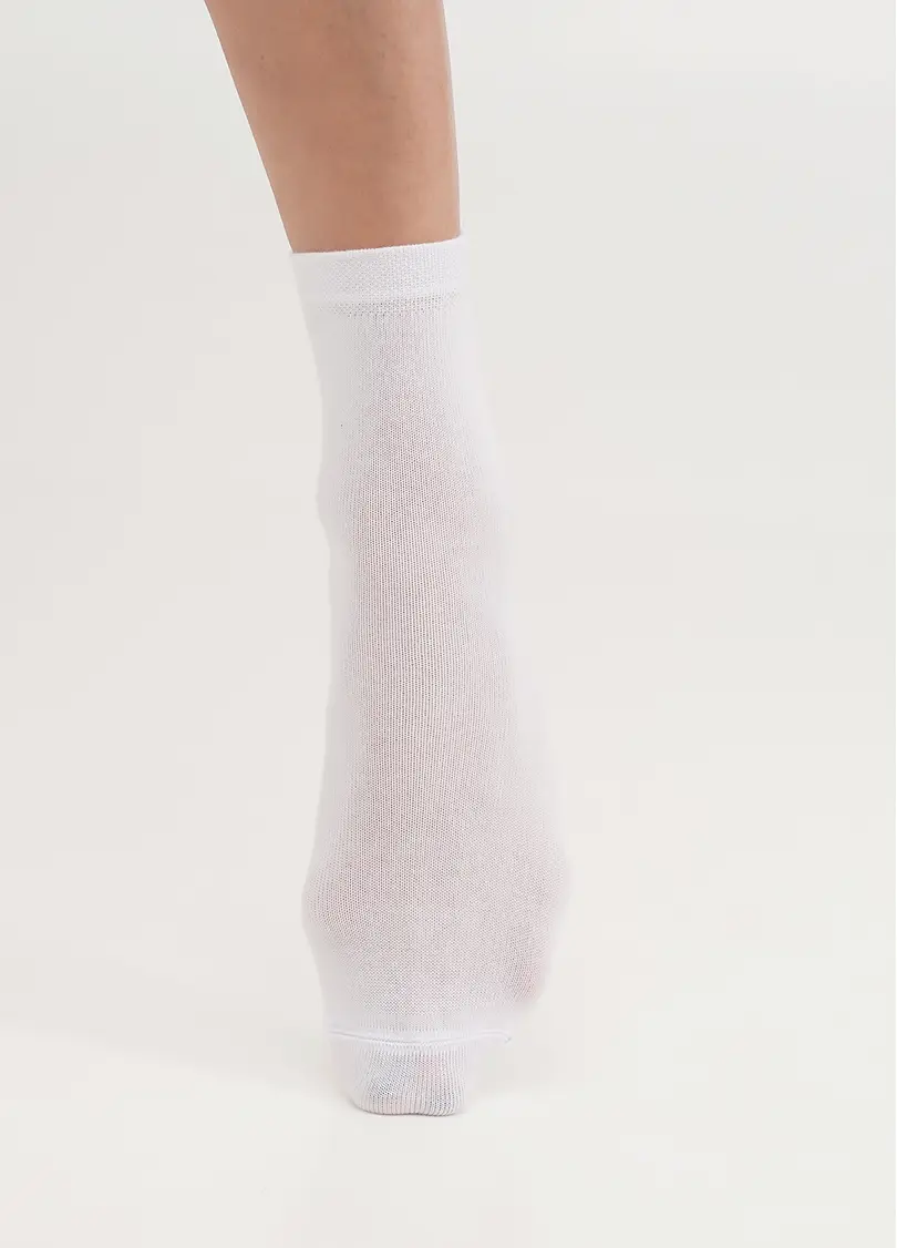 Шкарпетки жіночі (2 пари) WS3 CLASSIC white/white (білий)